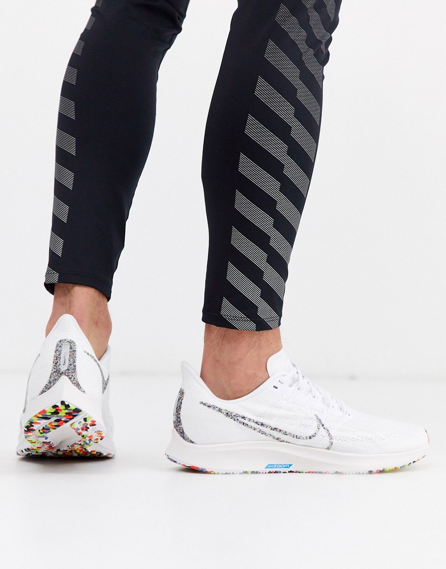 Nike Running - Air Zoom Pegasus 36 - Sneakers bianche-Bianco