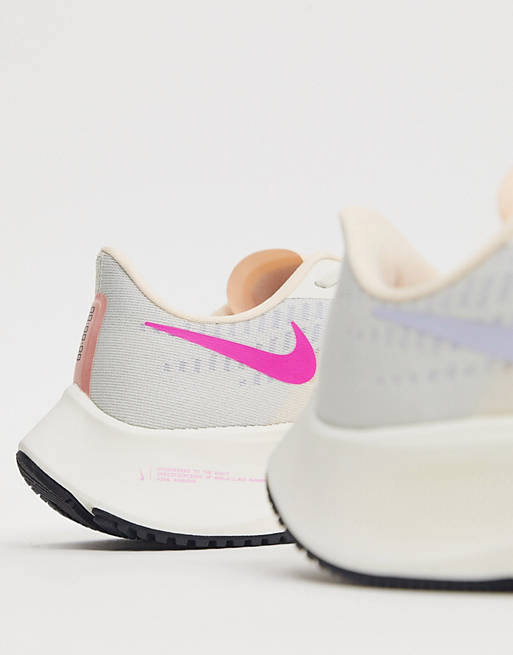Nike Running Air Zoom Pegasus 37 sneakers in off white