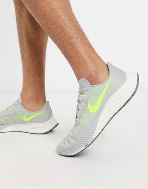 Nike running air zoom pegasus trainers store in grey