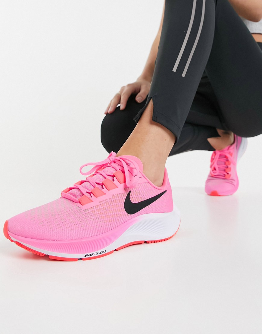 Nike Running Air Zoom Pegasus 37 trainers in hot pink