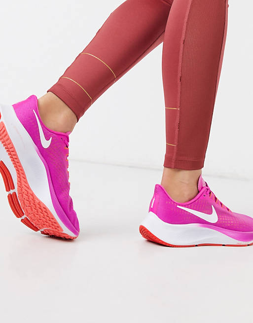 Nike Running Air Zoom Pegasus 37 trainers in pink | ASOS