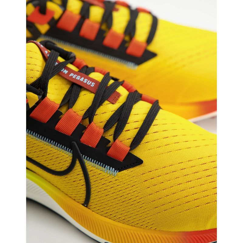 Activewear Uomo Nike Running - Air Zoom Pegasus 38 Ediken - Sneakers giallo acceso