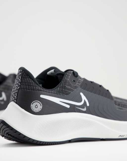 Nike Running Air Zoom Pegasus 38 Shield trainers in black