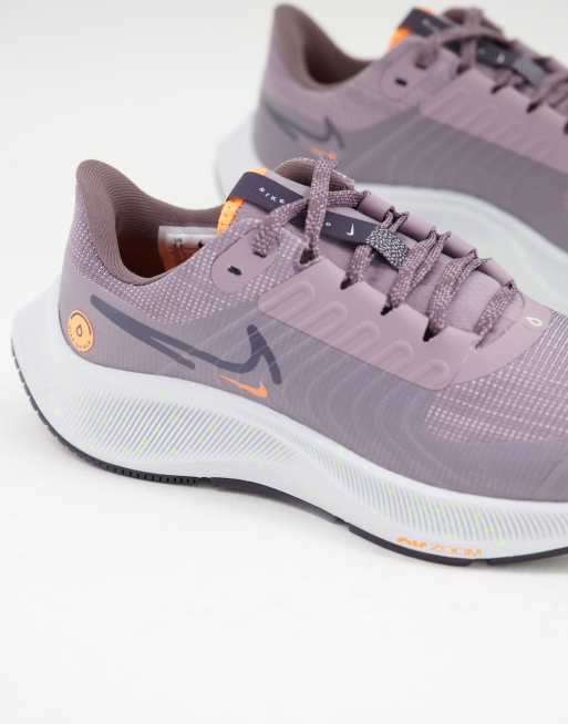 Nike Running Air Zoom Pegasus 38 Shield trainers in purple