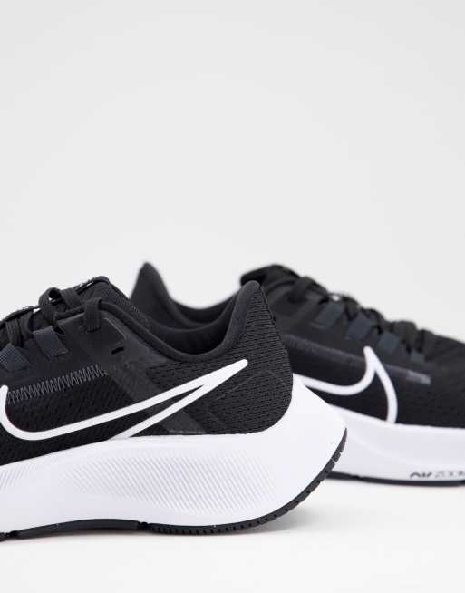 Nike Running Air Zoom Pegasus 38 sneakers in black ASOS