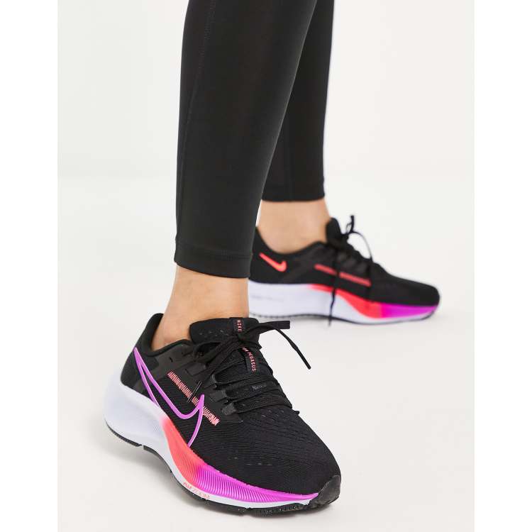 Nike Running Air Zoom Pegasus 38 trainers in black