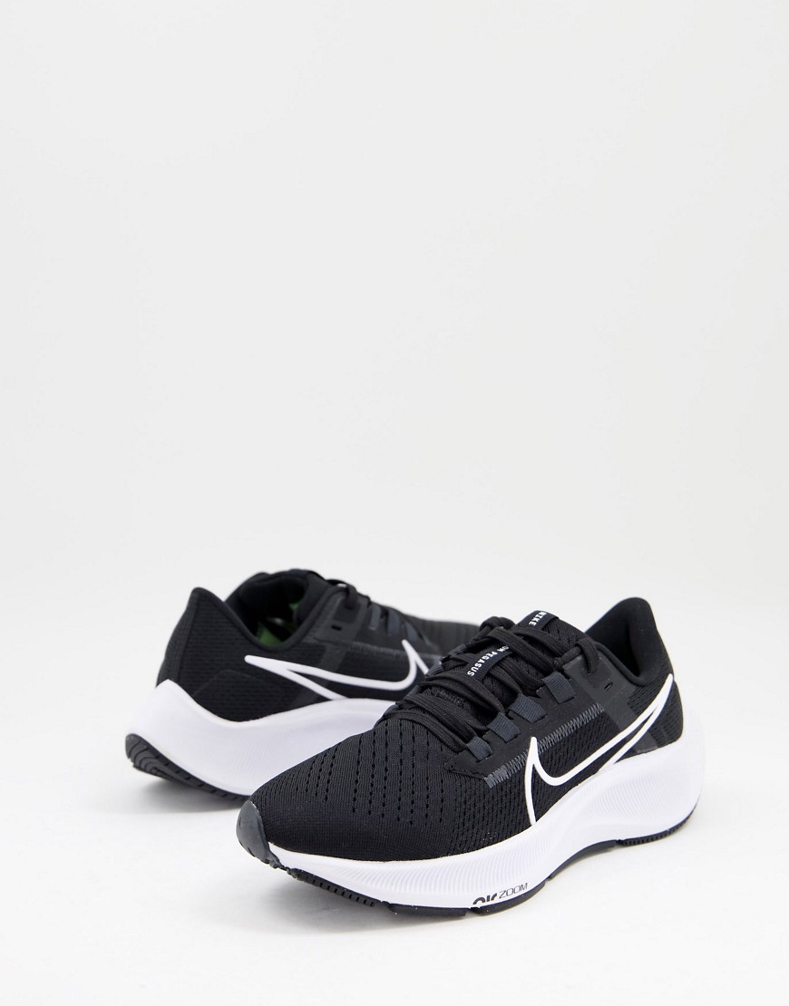 Nike running Air Zoom pegasus 38 trainers in black