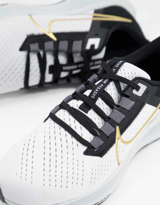Nike Running – Air Zoom Pegasus 38 – Vita träningsskor, 4 av 4