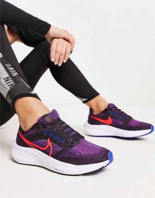 Nike Running Air Zoom Pegasus 39 trainers in black - ASOS Price Checker