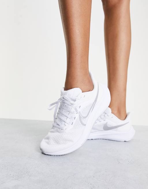 Nike – Running – Air Zoom Pegasus 39 – Białe buty sportowe
