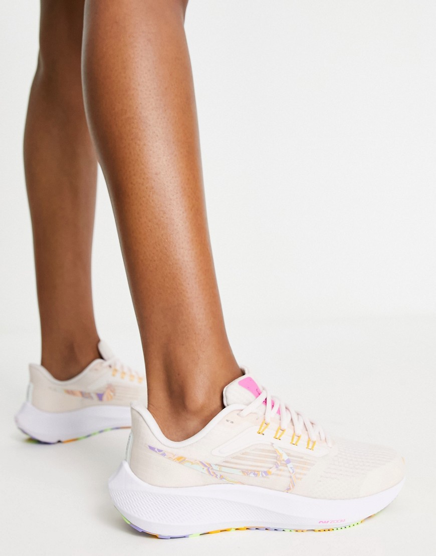 Nike Running Air Zoom Pegasus 39 Premium trainers inlight pink