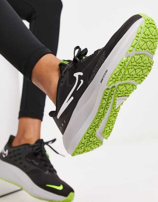 Nike Running Air Zoom Pegasus 39 Shield trainers in black, 2 of 4