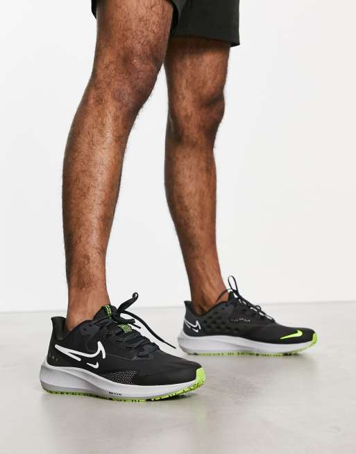 Nike Running Air Zoom Pegasus 39 Shield trainers in black | ASOS