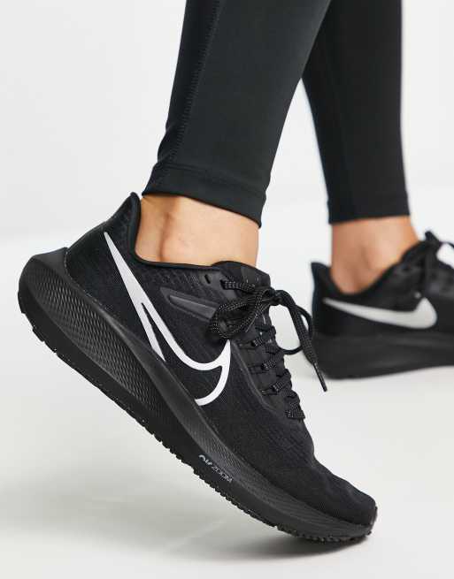 Nike air zoom hot sale pegasus black womens