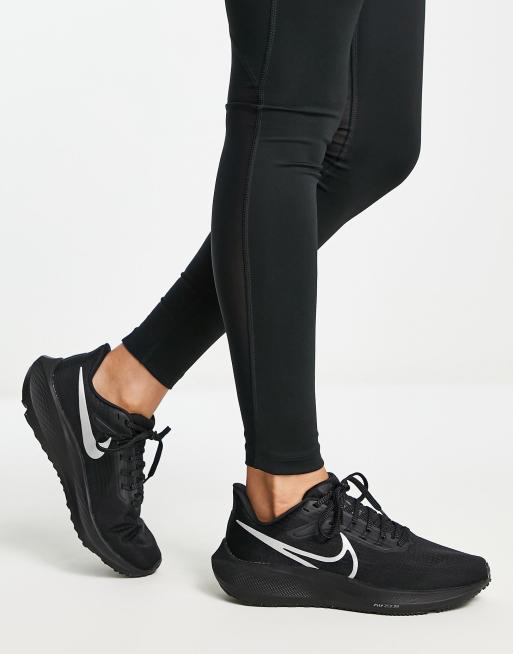 Nike pegasus all store black womens