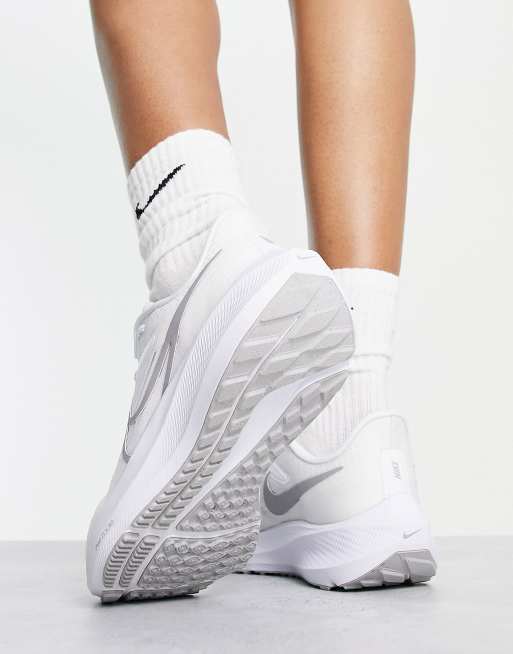 Nike pegasus sale white womens