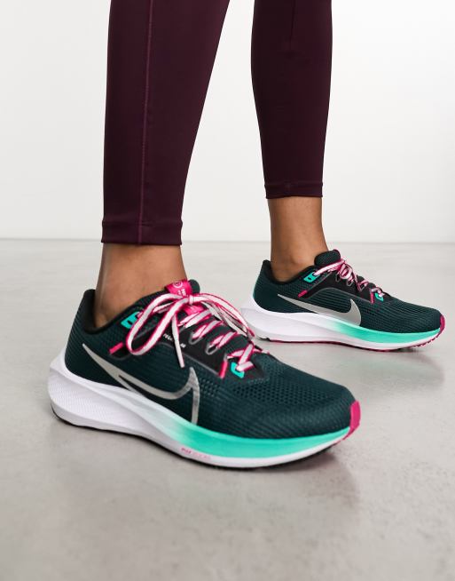 Nike pegasus clearance women black