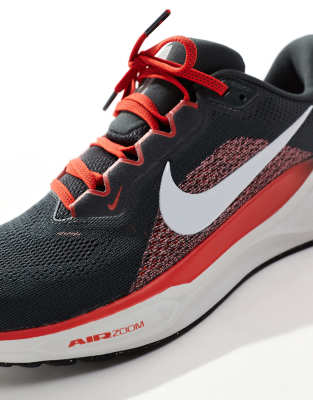 Nike Running - Air Zoom Pegasus 41 - Baskets - Gris et rouge