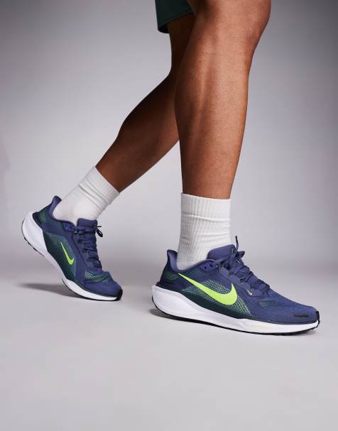 Nike Running - Air Zoom Pegasus 41 - Baskets - Violet/jaune - view 1