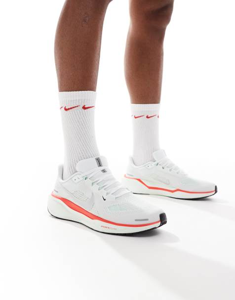Nike Running - Air Zoom Pegasus 41 - Hvide og røde sneakers - view 1