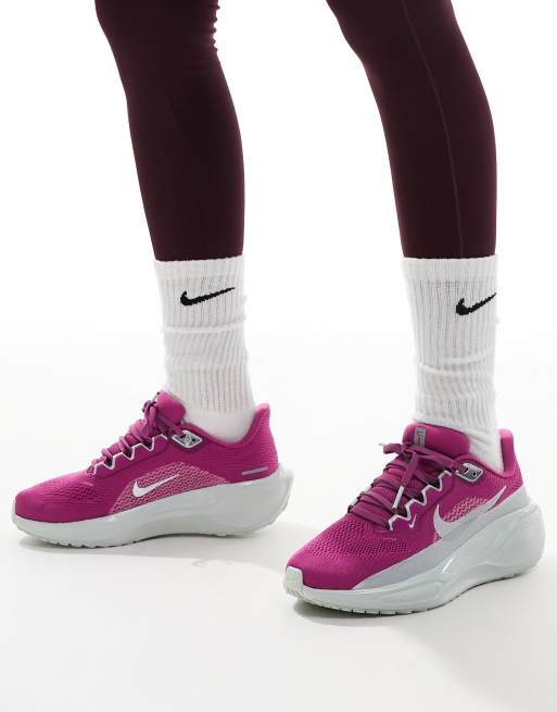 Nike Running - Air Zoom Pegasus 41 - Premium - Lilla og sølvfarvede sneakers, 3 af 5