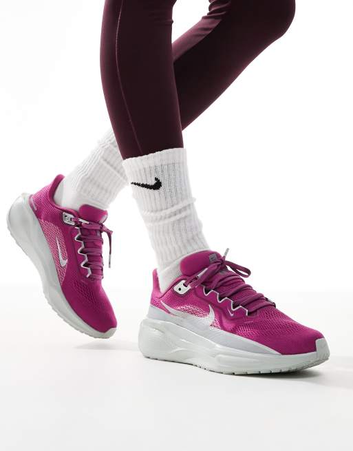 Nike Running - Air Zoom Pegasus 41 - Premium sneakers in paars en zilver