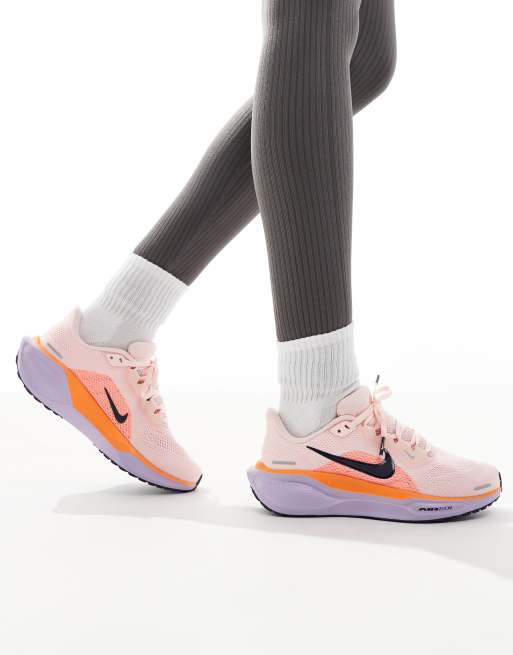 Nike Running – Air Zoom Pegasus 41 – Rosa och orange träningsskor, 5 av 5