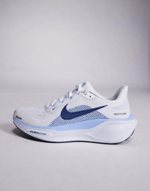 Nike Running - Air Zoom Pegasus 41 - Sneakers bianche e blu, 2 di 5