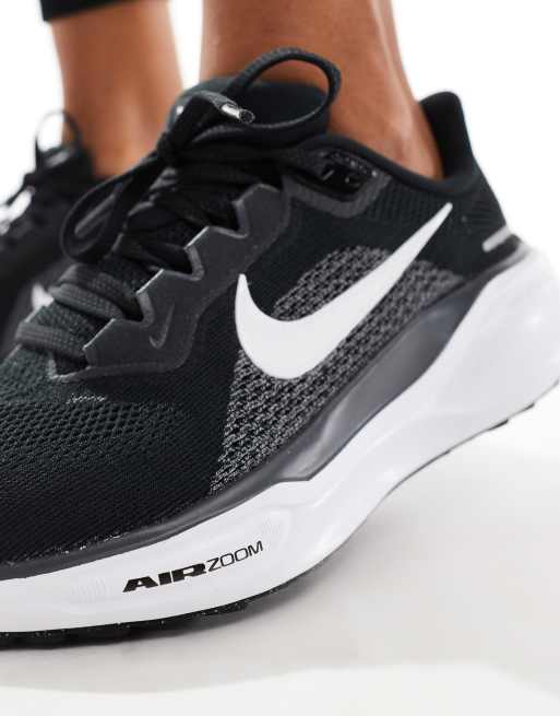 Nike Running Air Zoom Pegasus 41 sneakers in black and white | ASOS