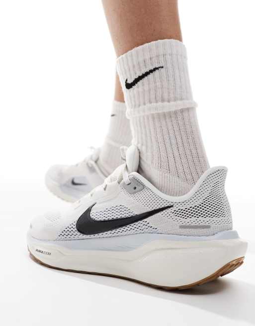 Nike Running - Air Zoom Pegasus 41 - Sneakers in crème en blauw, 5 van 5