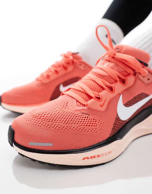 Nike Running Air Zoom Pegasus 41 sneakers in pink, white and black