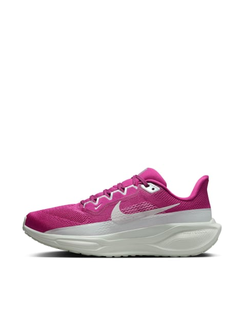 Nike Running Air Zoom Pegasus 41 sneakers in purple and gray - view 1