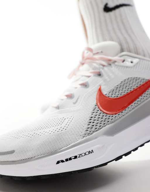 Nike Running Air Zoom Pegasus 41 sneakers in white and red | ASOS