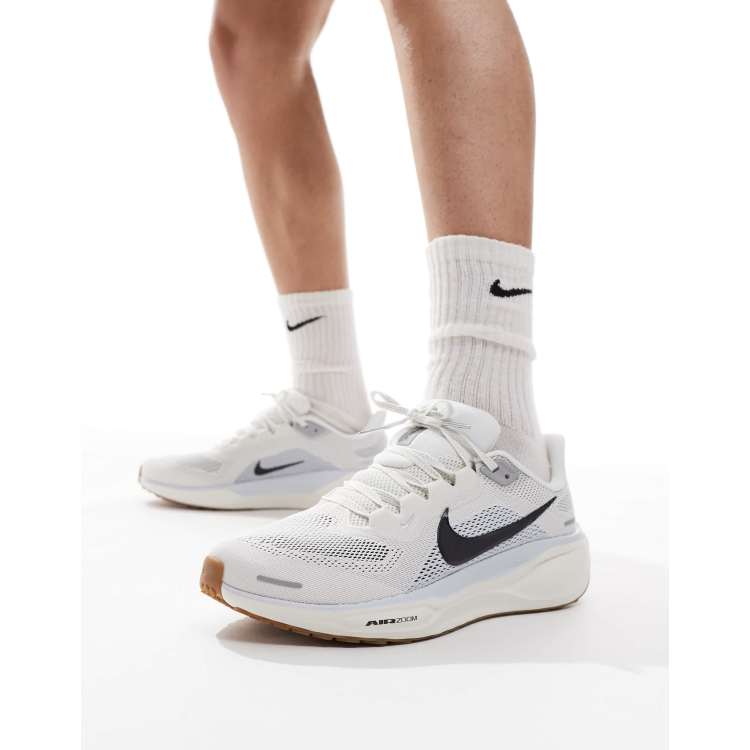 Nike Running Air Zoom Pegasus 41 trainers in cream and blue | ASOS