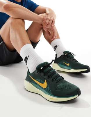 asos Nike Running Air Zoom Pegasus 41 trainers in green and yellow