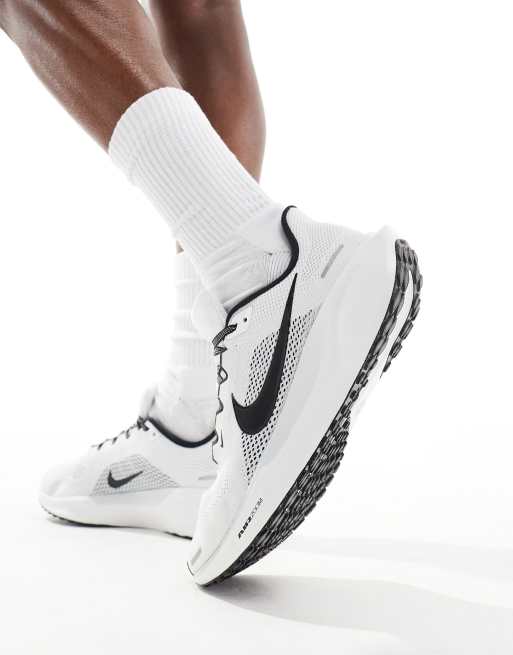 Nike Running Air Zoom Pegasus 41 trainers in white and black ASOS