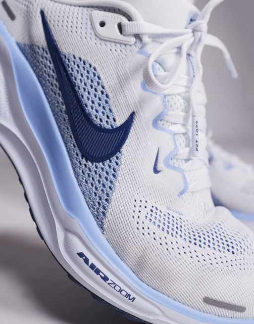 Nike Running Air Zoom Pegasus 41 trainers in white and blue, 5 of 5