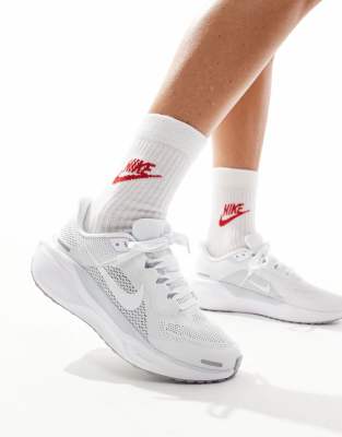 Nike Running Nike Running Air Zoom Pegasus 41 trainers in white and grey