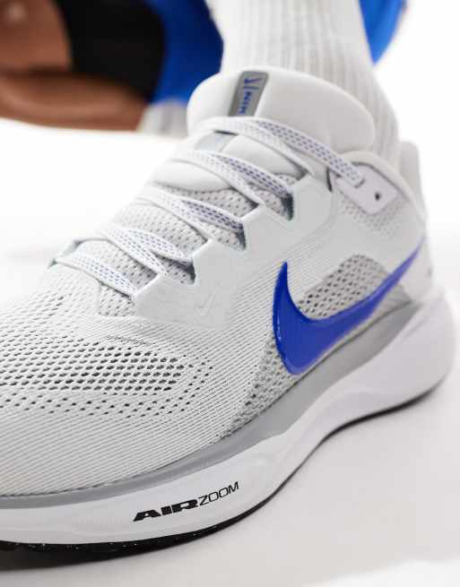 Nike Running – Air Zoom Pegasus 41 – Vita och blå sneakers, 4 av 5