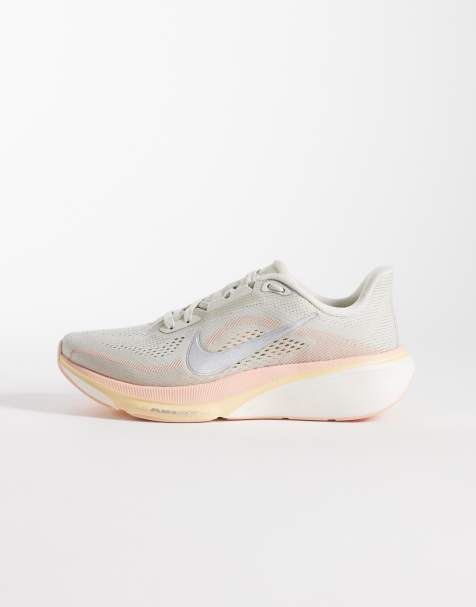 Nike Running - Air Zoom Pegasus 42 - Baskets - Beige et rose - view 1