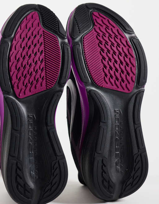 Nike Running Air Zoom Pegasus 42 baskets noires et violettes, 5 de 5