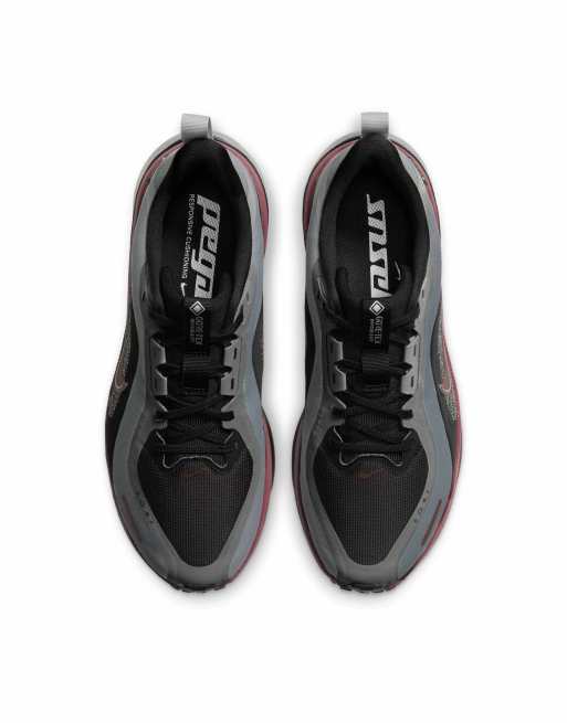 Nike Running Air Zoom Pegasus 42 GORE-TEX Waterproof Road Running Trainers in Grey, 4 of 4