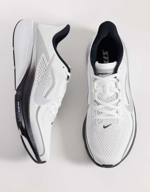 Nike Running – Air Zoom Pegasus 42 – Sneaker in Weiß und Grau, 4 von 5