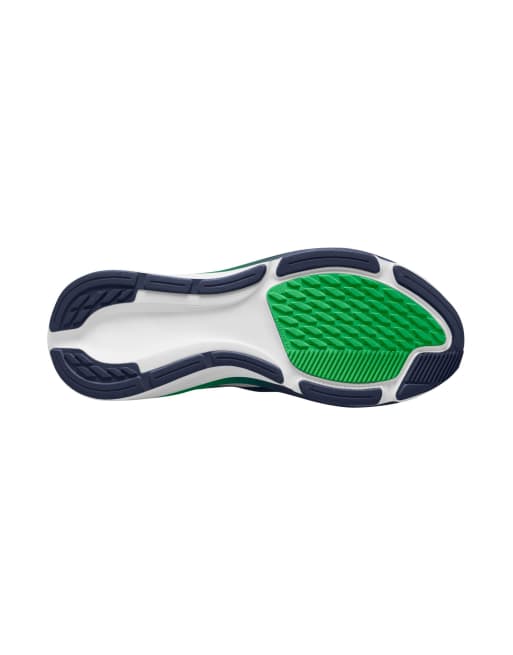 Nike Running Air Zoom Pegasus 42 sneakers in white and green, 4 of 4