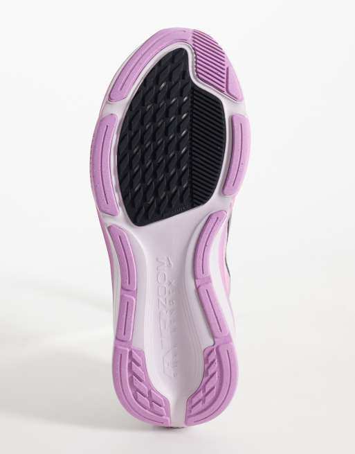 Nike Running Air Zoom Pegasus 42 sneakers in wit en roze, 5 van 5