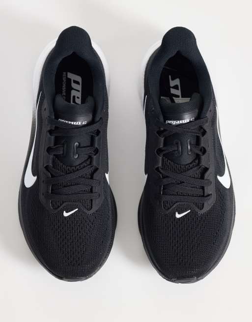 Nike Running - Air Zoom Pegasus 42 - Sneakers in zwart en wit , 2 van 5