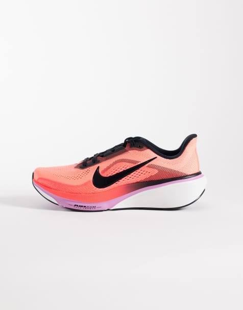 Nike Running - Air Zoom Pegasus 42 - Sorte og lyserøde sneakers - view 1