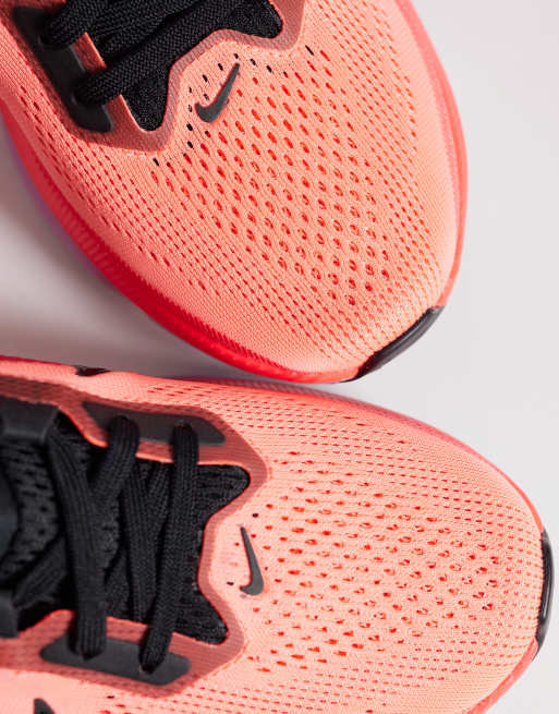 Nike Running Air Zoom Pegasus 42 trainers in black and pink , 4 of 5