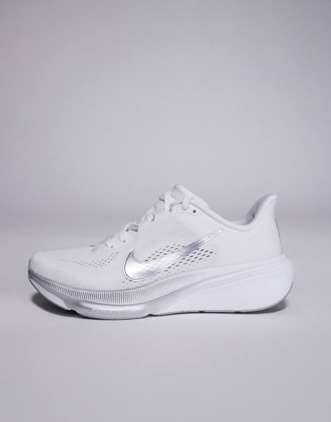 Nike Running Air Zoom Pegasus 42 trainers in white  - view 1