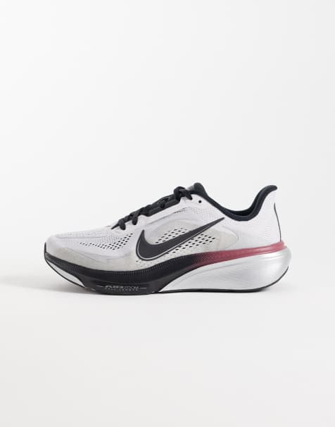 Nike Running Air Zoom Pegasus 42 trainers ingrey & black - view 1